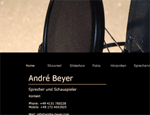 Tablet Screenshot of andre-beyer.com